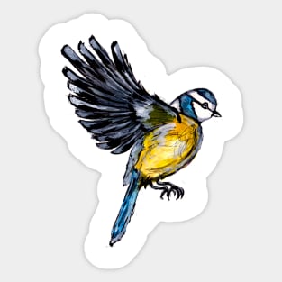 Little Blue Bird Sticker